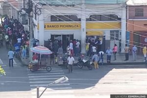 Comerciantes de San Lorenzo realizarán plantón por el cierre de entidad bancaria