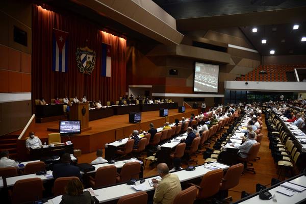 Regulación. Sesión plenaria de la Asamblea Nacional del Poder Popular (ANPP), en La Habana (Cuba). EFE
