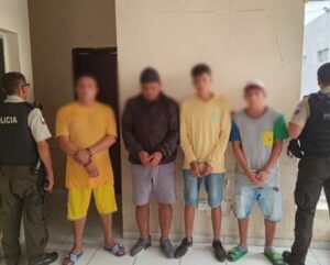 Cinco detenidos por operativos de seguridad en Durán