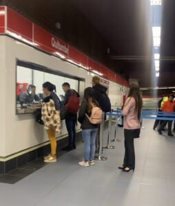 Estación de Quitumbe del Metro de Quito se mantiene en calma y sin largas filas
