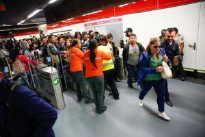 En el sur de Quito, nuevamente, el Metro generó caos