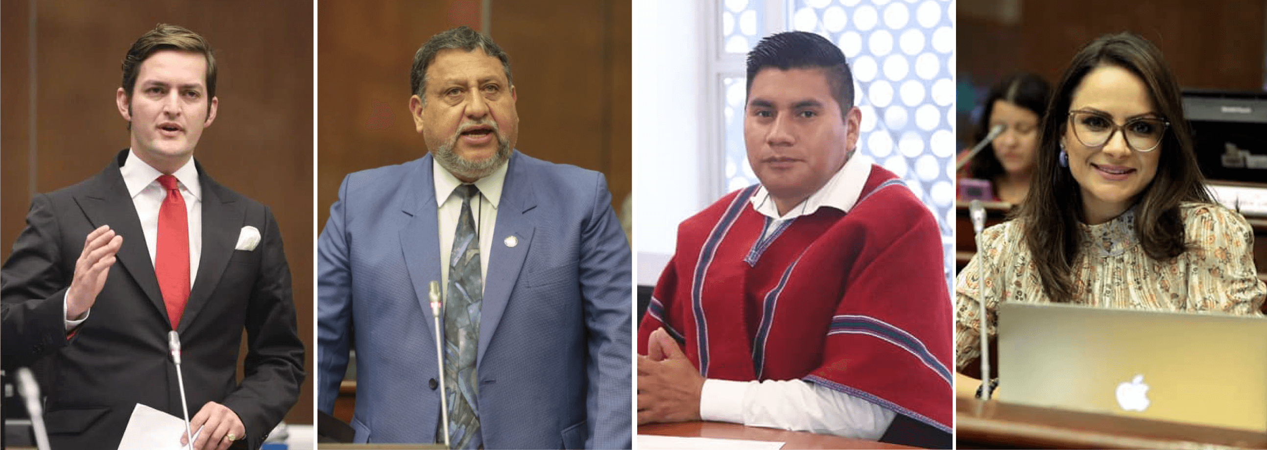 De los cuatro exlegisladores Esteban Torres y Ramiro Frías sí se postularán nuevamente a la Asamblea, mientras que las candidaturas de Cristian Yucailla y Rosa Mayorga siguen en análisis.