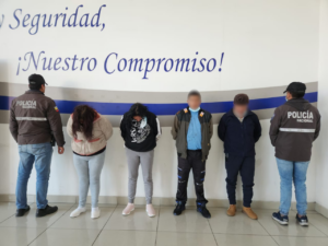 Banda delictiva que operaba en Ambato es capturada en Quito
