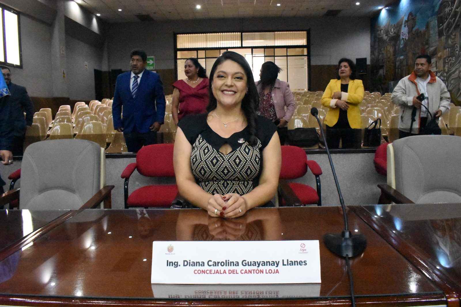 Cabildo de Loja designó a Diana Guayanay como vicealcaldesa