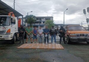 165 kilos de droga en Santo Domingo