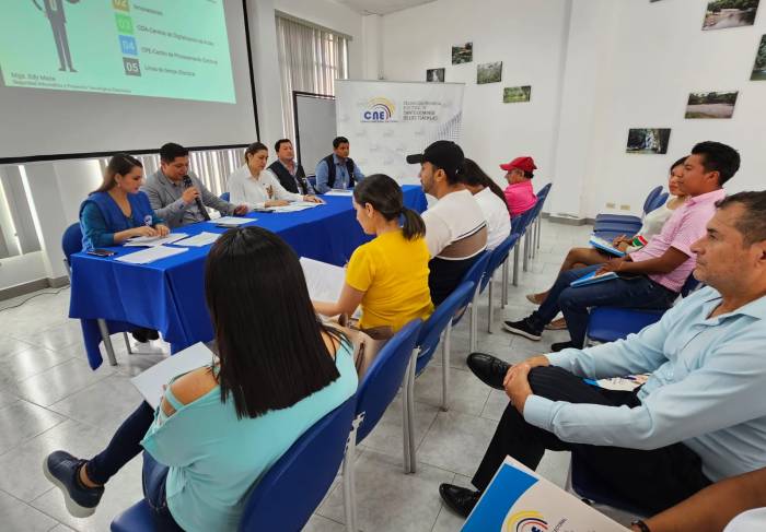 SOCIALIZACIÓN. Representantes de organizaciones políticas conocieron detalles del calendario electoral.