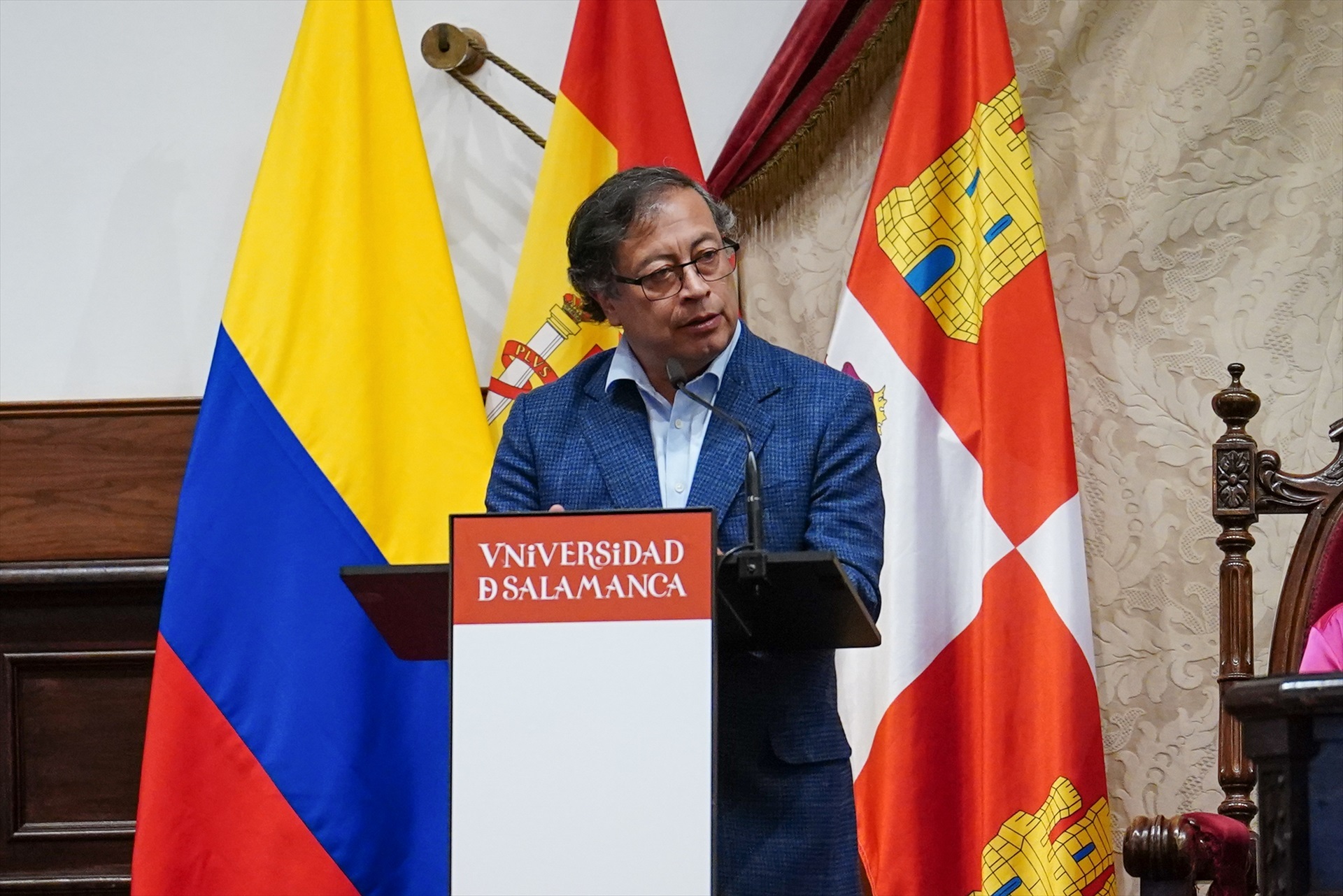 Mando. El presidente de Colombia, Gustavo Petro.