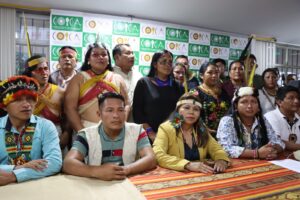 Dirigente indígena, Fanny Kuiru, denuncia acoso y violencia política contra mujeres que la apoyan en Ecuador