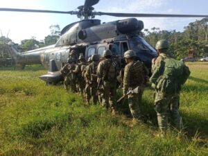 SOBERANÍA. Hay un nuevo escenario que permite actuar para la defensa del territorio ante esta nueva amenaza. Foto: FF.AA.