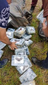 350 Kilogramos de Cocaína incautada en Muisne