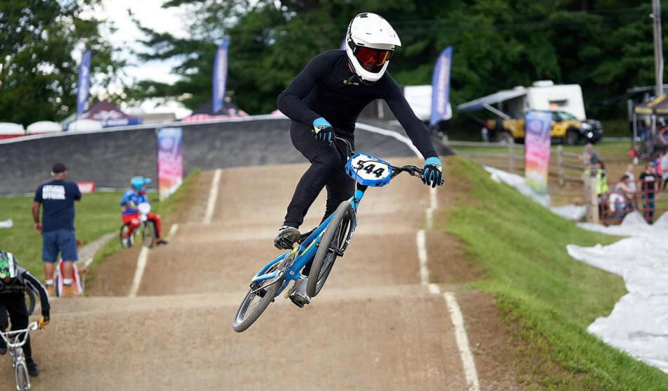 Micky Navas practica BMX desde hace 16 años.