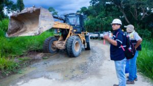 Inició construcción del puente vehicular en Manchinatza Bajo en El Pangui