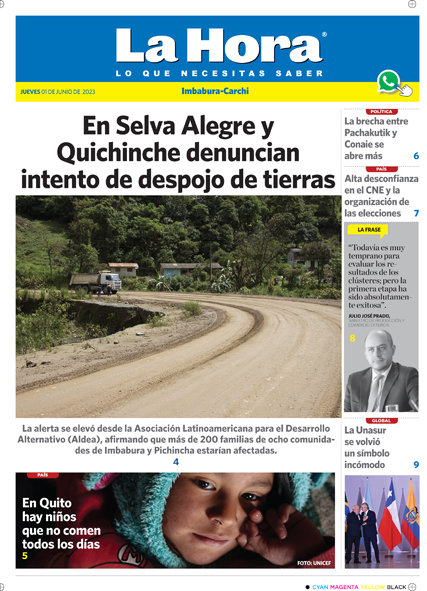 Imbabura – Carchi: 01 de junio, 2023