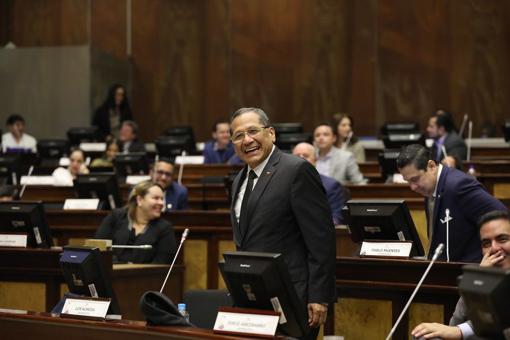 CRISIS. Luis Almeida es uno de los legisladores más visibles dentro del PSC. Foto: Asamblea Nacional