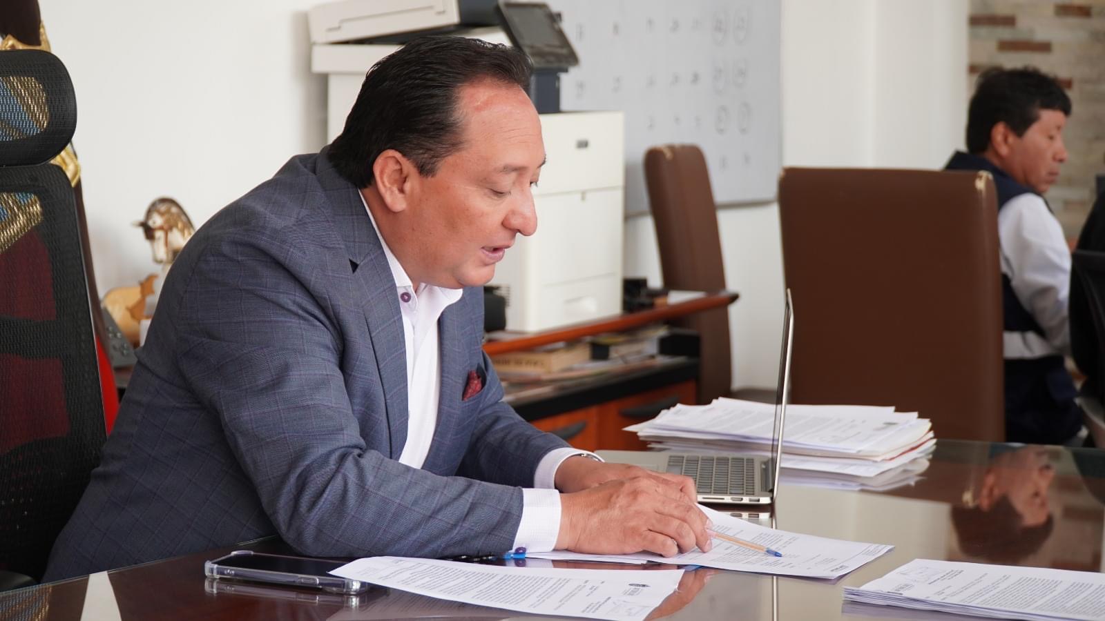 Funcionario. Rolando López dejará el cargo de alcalde el 14 de mayo de 2023.