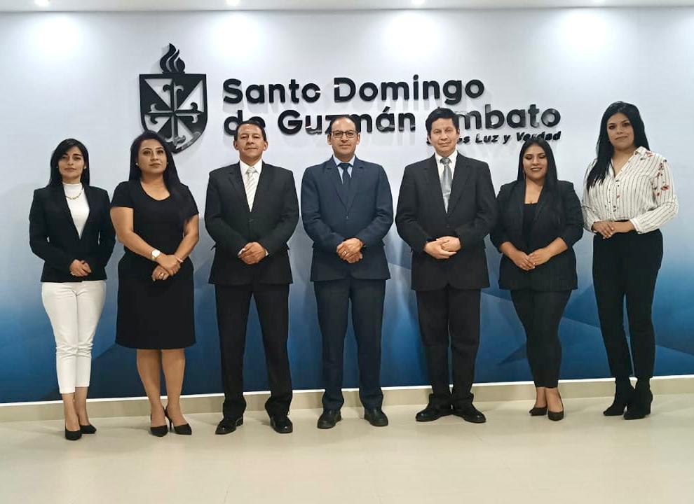 El Comité central de padres de familia del Santo Domingo de Guzmán.