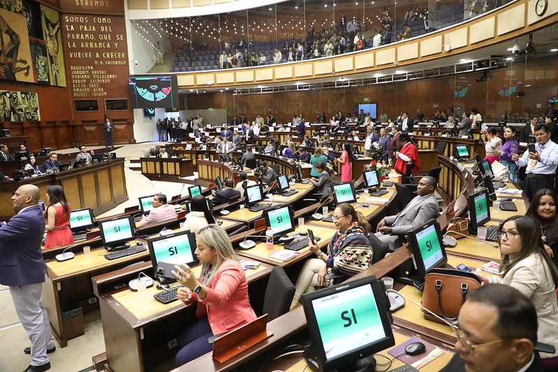 ASAMBLEA. El 9 de mayo de 2023 la oposición dio vía libre para continuar con el juicio al Presidente de la República.