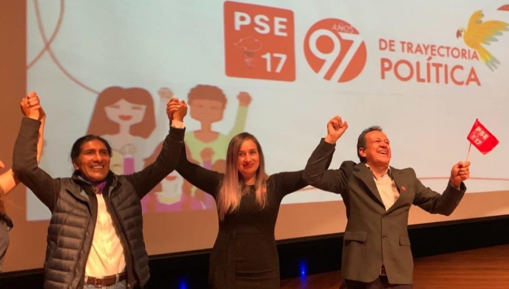 Partido Socialista declina precandidatura de Elsa Guerra, y anuncia apoyo a Yaku Pérez
