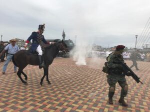 Hora Cívica para conmemorar la Batalla del Pichincha