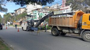 Recapeo de calles de Loja busca  terminar con baches existentes