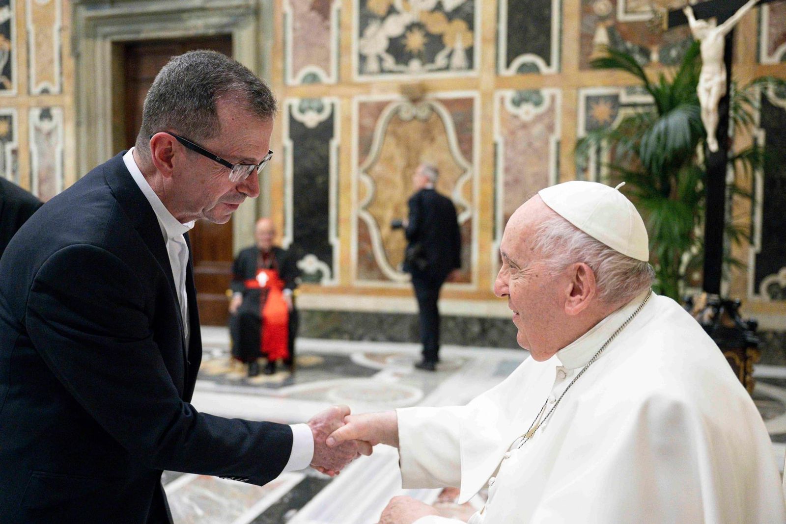 Rector de la UTPL asistió a histórica audiencia privada con el Papa Francisco en Roma