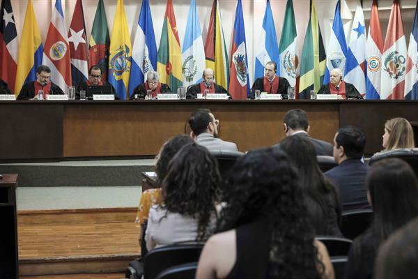 Organismo. Sesión de la Corte Interamericana de Derechos Humanos. EFE
