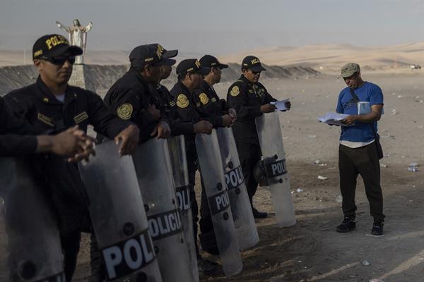 Perú destina 12,6 millones de dólares para financiar a la Policía en zonas de emergencia