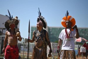 Indígenas brasileños se movilizan por sus derechos ancestrales