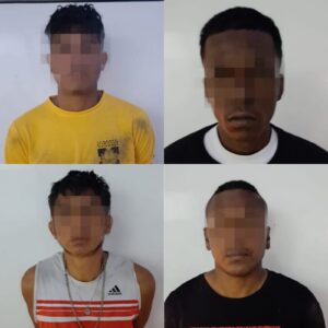 Tres ecuatorianos y un extranjero detenidos con droga