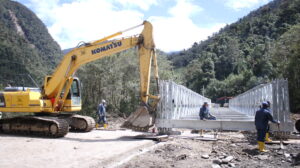 Ecuador busca puentes Bailey para la emergencia climática