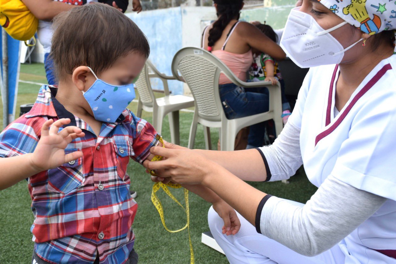 Proceso. Más de 25.000 niños, a nivel nacional, son parte de la encuesta sobre desnutrición crónica infantil.