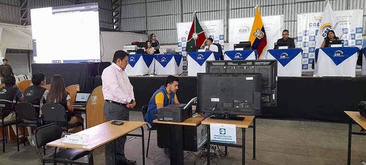 ARCHIVO. Yovany Quiroz y William Suárez integraron la JPE en las elecciones seccionales.