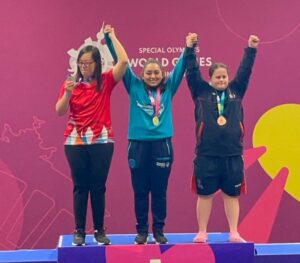 La ambateña Doménica Romero logra el primer lugar en los Mundiales de Olimpiadas Especiales Berlín 2023