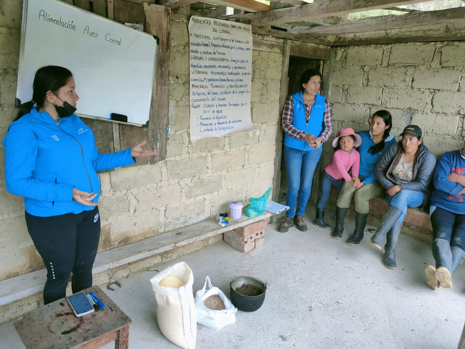 Capacitaciones mejoran la producción agropecuaria en Jimbilla