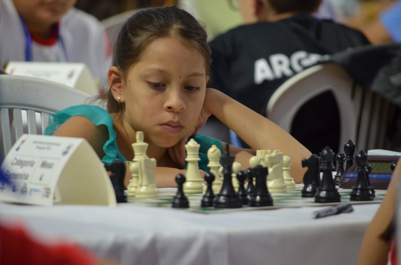 María Paz ya participó en un torneo sudamericano.
