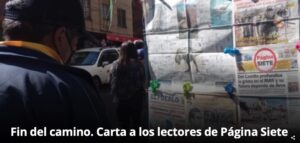 Políticos y asociaciones de la prensa lamentan el cierre de periódico boliviano