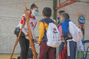 Cruz Roja de Tungurahua brinda  apoyo permanente a los refugiados