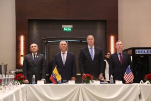 Ecuador y Estados Unidos desarrollan reuniones bilaterales para fortalecer la lucha contra el crimen organizado