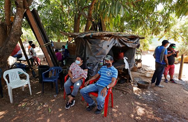 CRISIS. Más de 15.000 personas han sido víctimas de desplazamiento forzado en Colombia este año. Foto: EFE/Archivo.