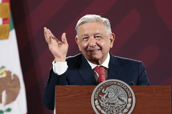 PERSONAJE. El presidente de México, Andrés Manuel López Obrador. EFE
