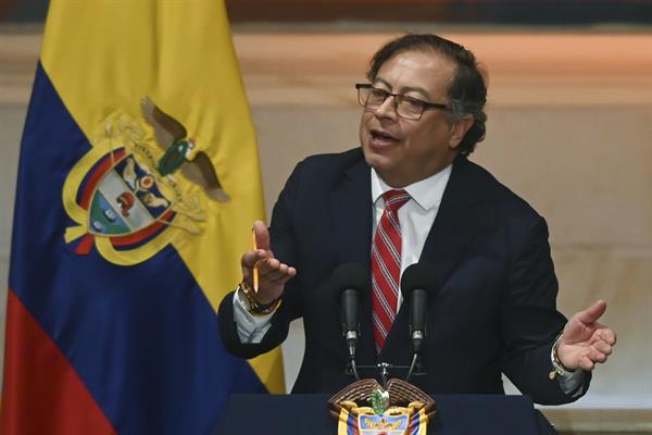 Mandatario. El presidente de Colombia, Gustavo Petro.