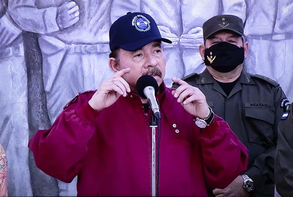 Régimen. El presidente de Nicaragua, Daniel Ortega.