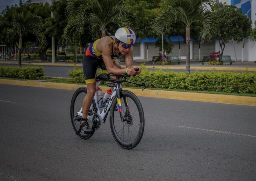 Andrés Barrionuevo practica triatlón desde hace 10 años.
