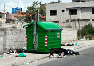 El 40% de la recolección de  basura en Ambato es deficiente