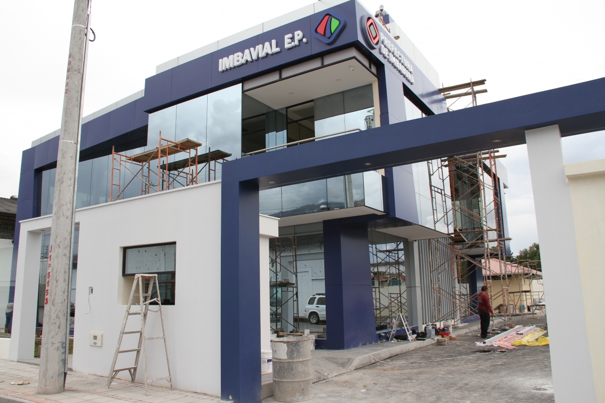Empresa. Imbavial EP se creó en 2012 y en 2016 inauguró su edificio propio (foto), con un costo de $600.000.