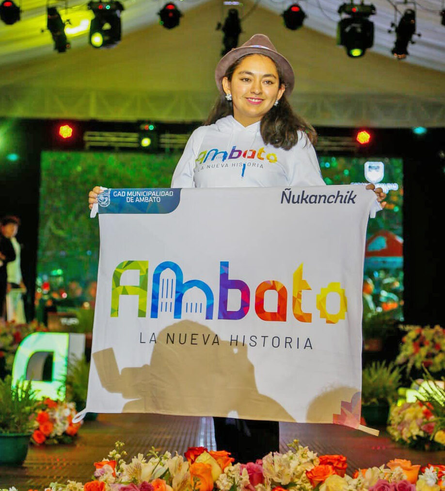 El Municipio de Ambato hizo un evento especial para la presentación de la marca ciudad.