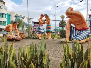 Monumentos con identidad Tsáchila