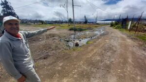 Moradores de Terremoto exigen servicio de agua potable