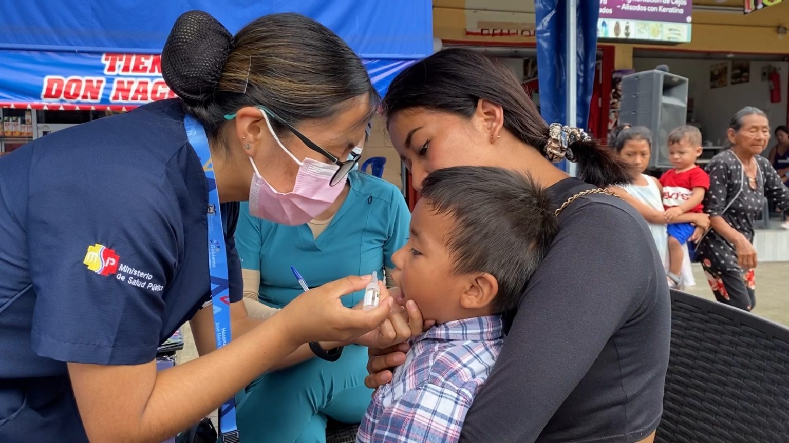 Unicef Ecuador recuerda que la vacunación es gratuita.