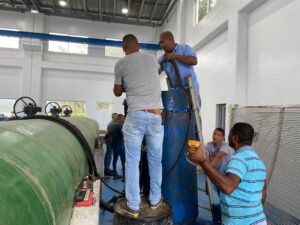 EPMAPSE recupera bombas de captación de la planta de agua potable